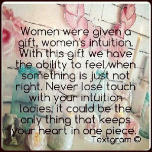 Woman's Intuition
