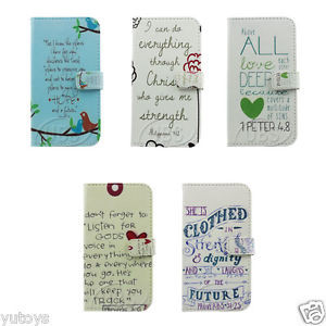 Faith-Bible-Verse-Quotes-Wallet-Flip-PU-Leather-Case-for-Samsung ...