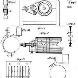 Eli Whitney Cotton Gin Patent
