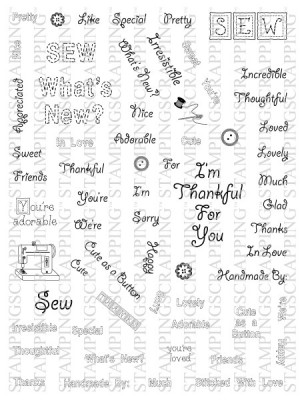 matching stamps sew sayings stampingscrapping sew sayings stamps ...
