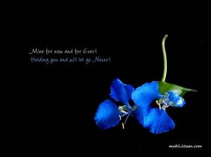 ... And Pray: Life Quotes Message In Urdu And The Picture Of Blue Flower