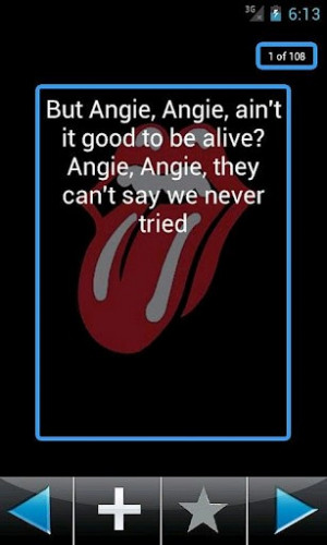 View bigger - The Rolling Stones Quotes for Android screenshot