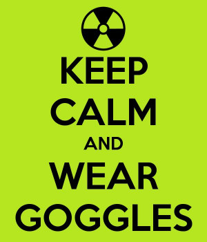Science Safety Poster: Keep Calm and Wear Googles - (Make YOUR own ...
