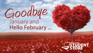Goodbye January and Hello February…