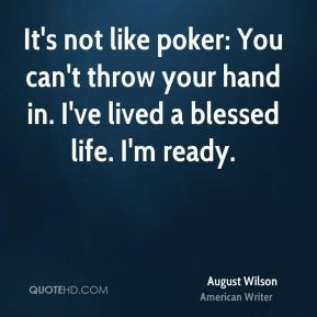 Like Poker Quotes Life