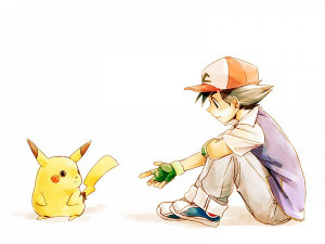 Pokémon Ash and Pikachu