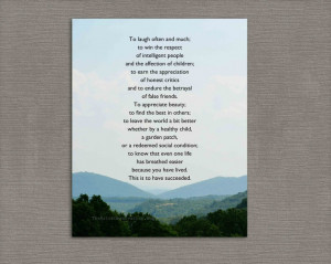 Inspirational Quote about life, Blue Ridge Mountains Landscape ...