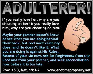adultery fornication marriage and divorce kjv bible verse list