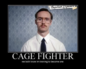 cage fighter napolean motivation Image