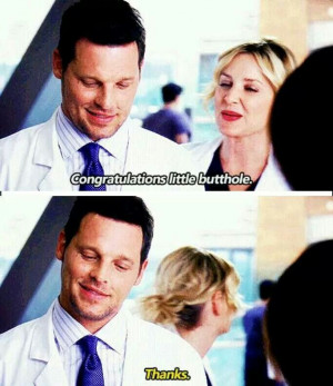 Alex Karev and Arizona Robbins | Grey's Anatomy - team Peds | Jessica ...