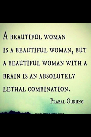 Brains and beauty