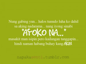 life #love #senti #sad #words #typos #friendship #filipino #tagalog