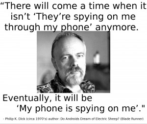 Here is a terrific article that makes sense of Philip K. Dick’s life ...