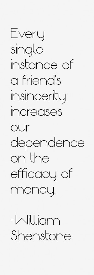 Every single instance of a friend's insincerity increases our ...