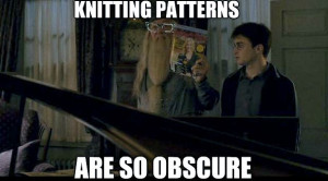 do love knitting patterns.