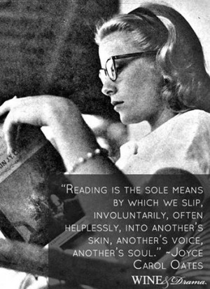 great quote about #reading and love of #books!