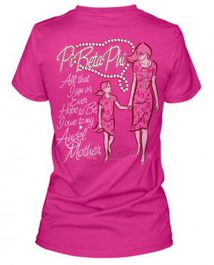 Pi Beta Phi Mother Daughter T-shirt