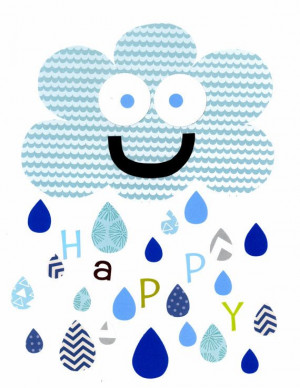 Happy Rain Cloud Nursery