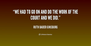 Ruth Bader Ginsburg Quotes