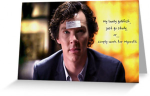 kinderberry › Portfolio › Go study, goldfish-Sherlock Holmes