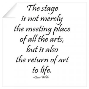 Cafepress Wall Art Posters Oscar Wilde Quote Poster