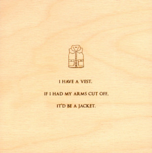 Wood Etchings of Best Mitch Hedberg Quotes