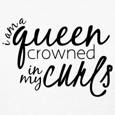 Crowned In My Curls Length Check Shirt