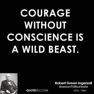 Courage Without Conscience Wild Beast