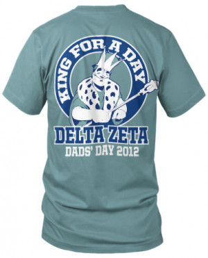 Delta Zeta Father Daughter T Shirt