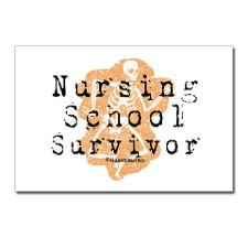 Nursing School Survivor Postcards (Package of 8) for