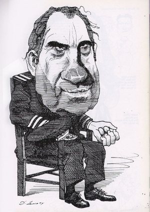 Richard Nixon David Levine