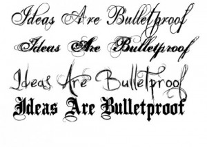 ... Enthusiasts and Tattoo Lovers Find the Right Tattoo Lettering for Them