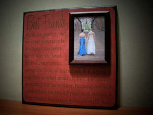 Best Friends Wedding Frame Maid of Honor by YourPictureStory