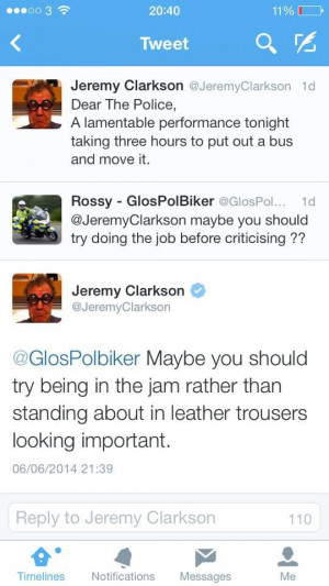 Clarkson at it again... | The LAD Bible