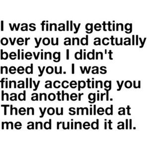 Quote by me .. story of my life