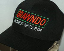 BRAWNDO The THIRST MUTILATOR Hat Id iocracy Cap Mike Judge Beavis ...