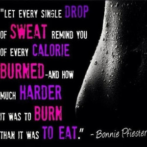 Sweat, fitness motivation