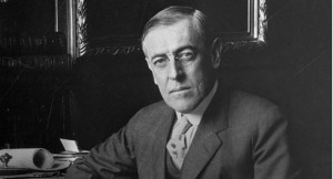 Woodrow Wilson received the award for his efforts to end WWI. | AP ...