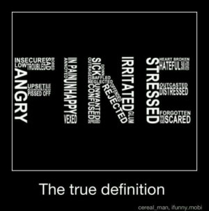 fine... The real definition.