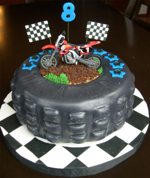 Motorcycle Birthday Cakes