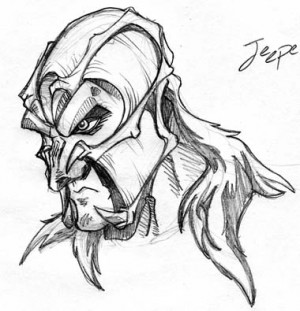 Jeepers Creepers Drawings