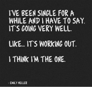 our top 20 funny quotes sayings about being single