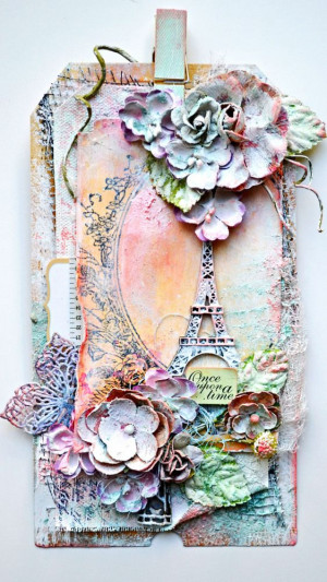 Once Upon A Time Tag - *Flying Unicorn* - Scrapbook.com: Art Journals ...