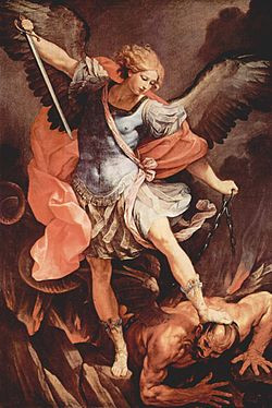 Michael the Archangel by Guido Reni , Santa Maria della Concezione ...