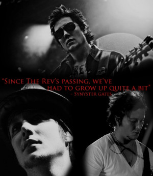 Synyster Gates quote. ♥ Return if possible, Jimmy 