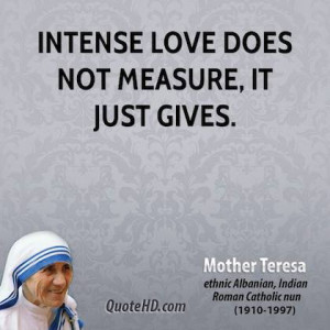 We hope you enjoyed these Mother Teresa Picture Quotes and thank s for ...