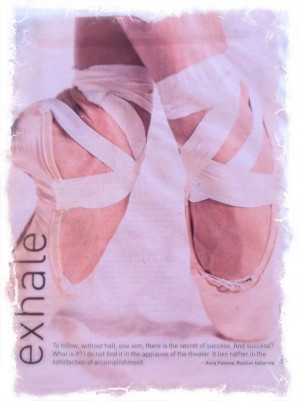 Oxygen Magazine's Exhale...always inspiring