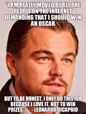 Leonardo DiCaprio Did not Win an Oscar, But He Did Have This to Say