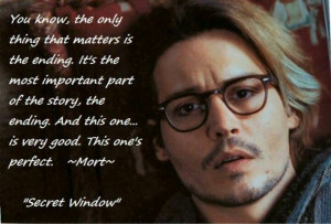 The ending ~ Secret Window