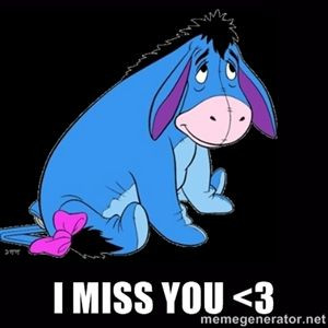 eeyore+i+miss+you+ | MISS YOU